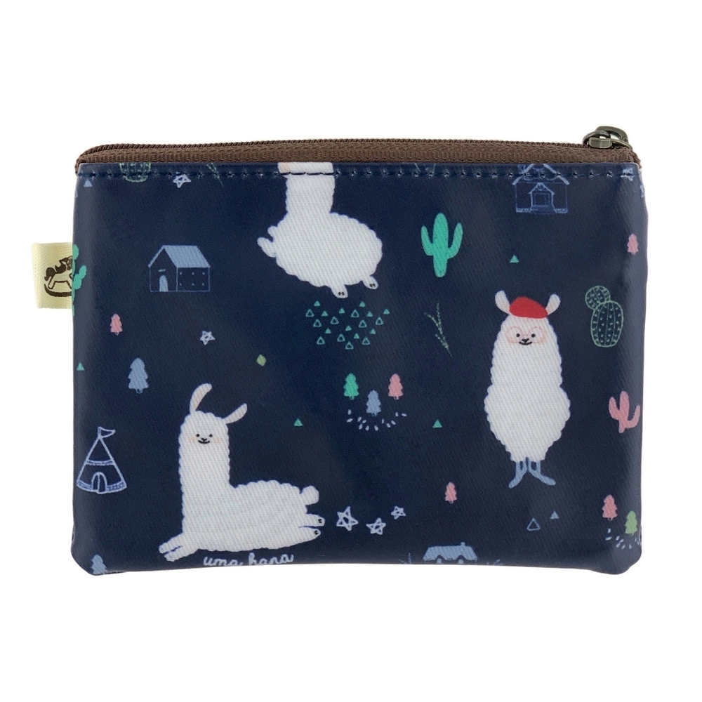 Waterproof Alpaca Coin Purse Keychain Pouch Holder - Picture 2 of 8